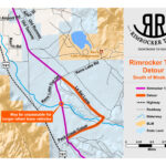 Rimrocker Trail Detour on UT Side