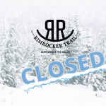 Rimrocker Trail Closed for the Winter